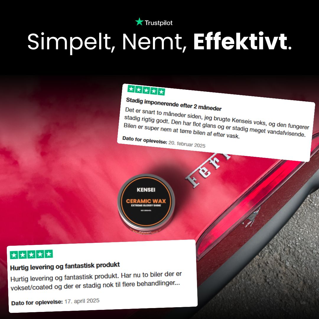 KENSEI 9 måneders beskyttelse & glans